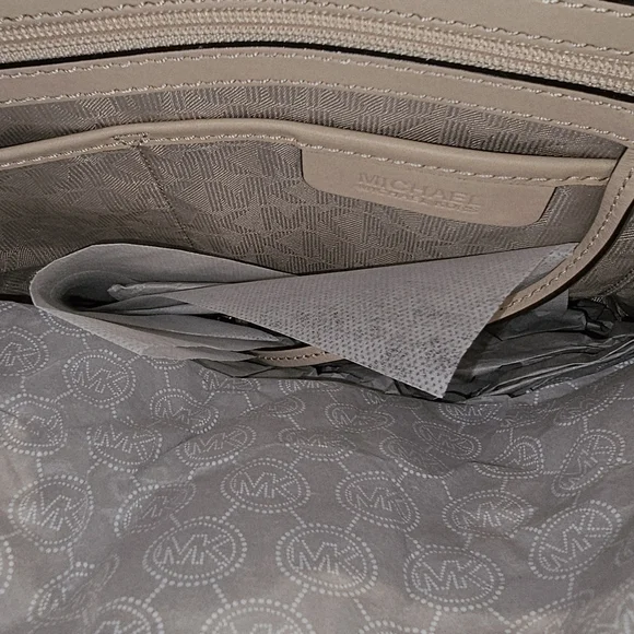 Michael Kors Shiny Bronze Rose Gold Tote - Picture 8 of 8